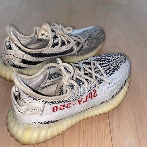 Yeezys zebra